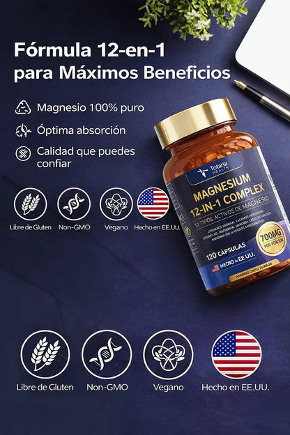 Magnesio 12-en-1 Complex