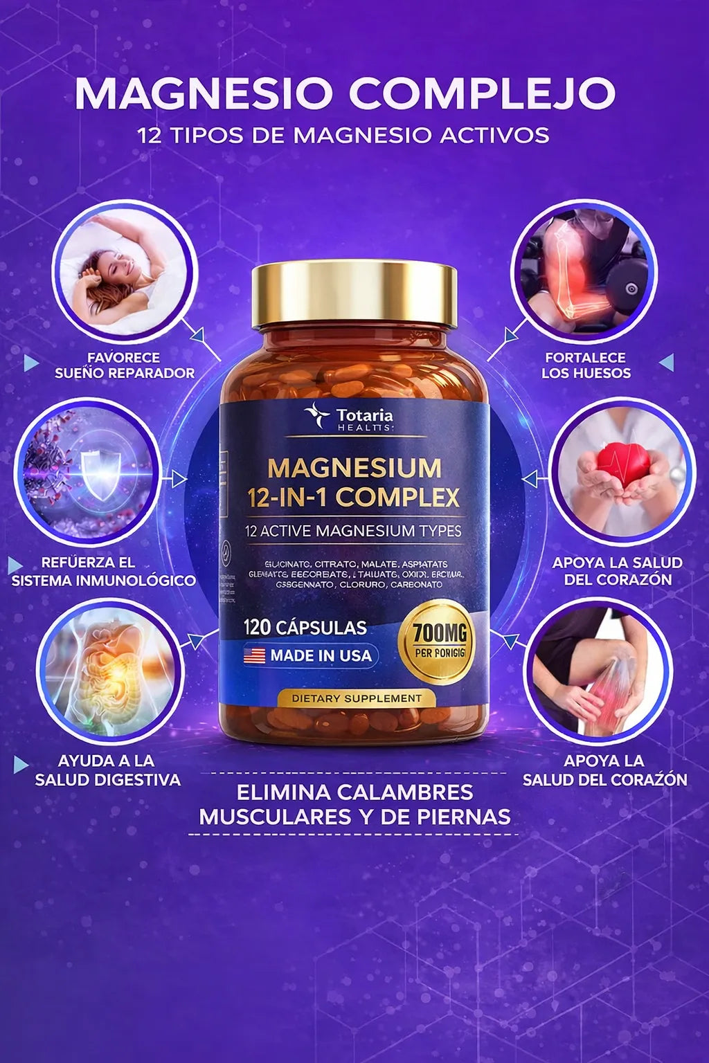 Magnesio 12-en-1 Complex