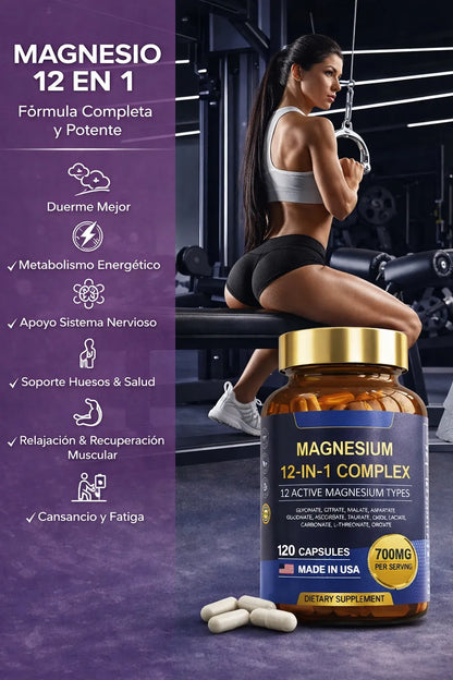 Magnesio 12-en-1 Complex