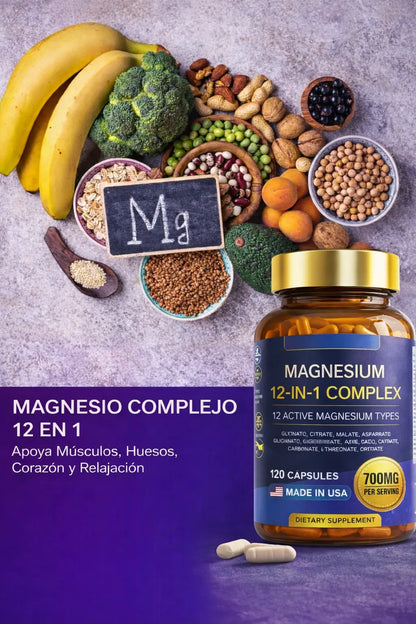 Magnesio 12-en-1 Complex
