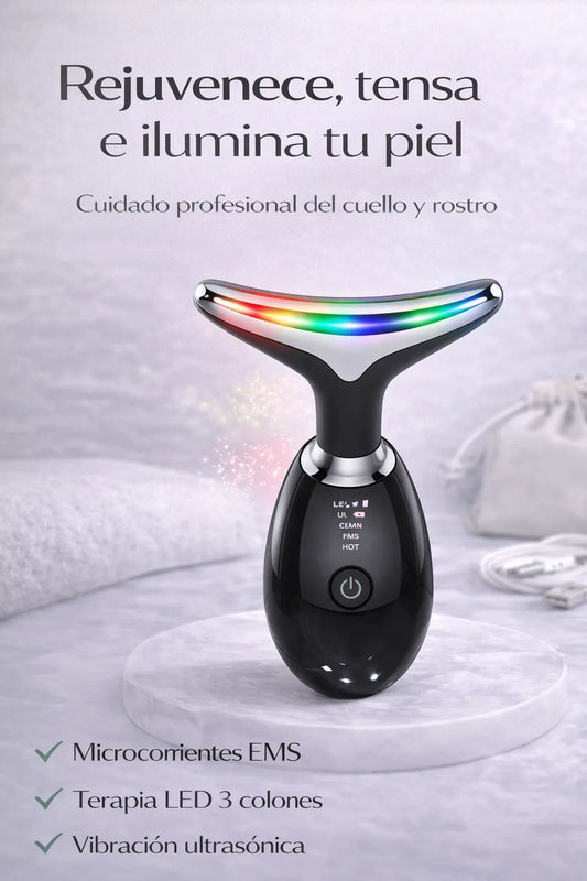 Masajeador Facial con Tecnología EMS